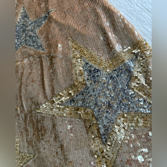 Dress Sequin Star Dress - Gold and Silver - Picture 10 of 11